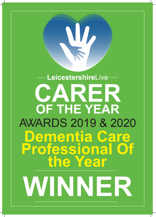 Dementia Care Professional of the Year Award 2019 2020