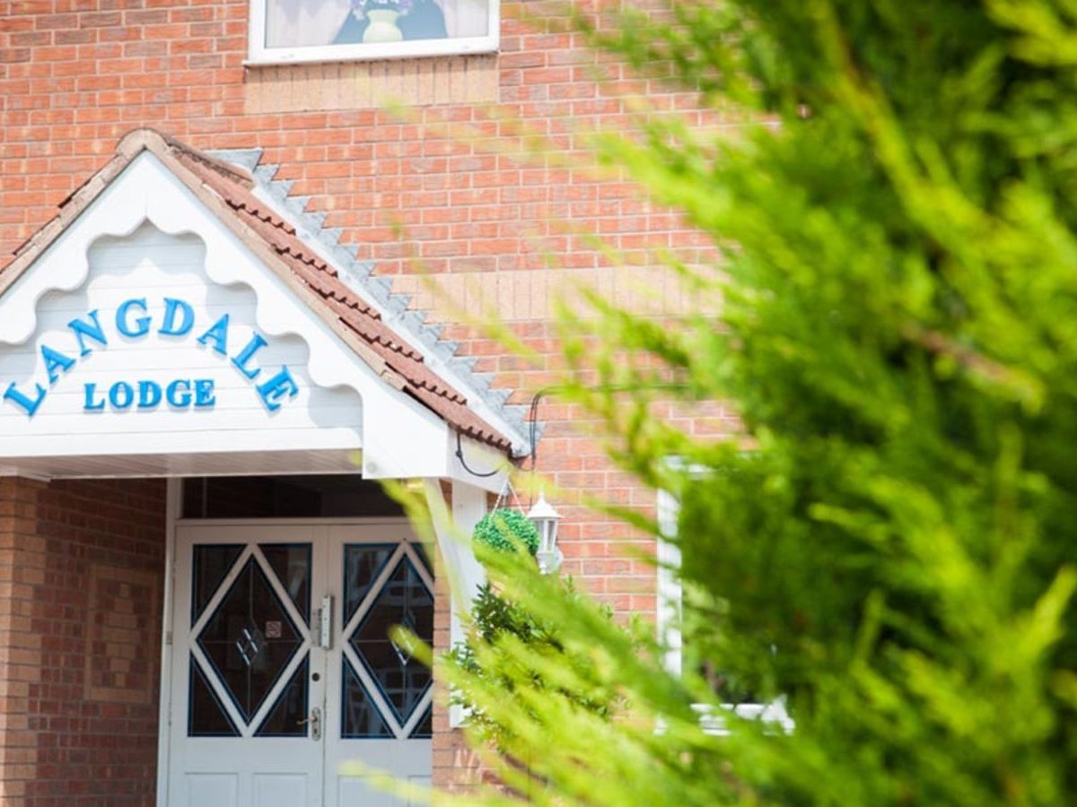 Langdale Lodge Chesterfield Langdale Care Homes